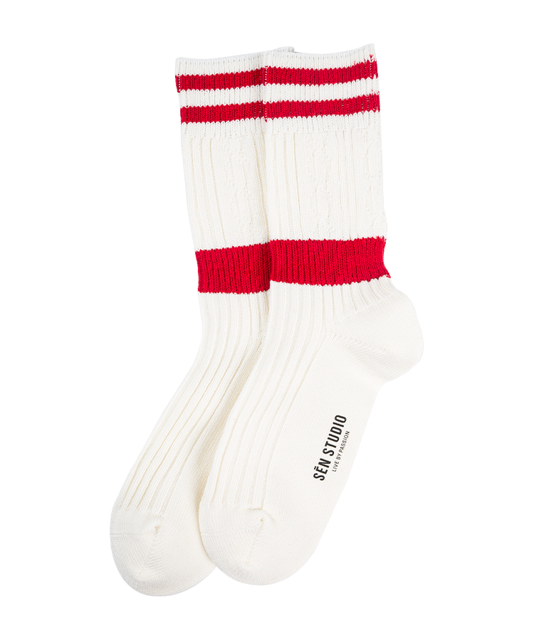 Calzini casual in cotone per adulti con ago grossolano